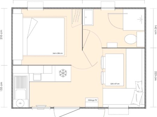 Mobile home Comfort (504 duo)
