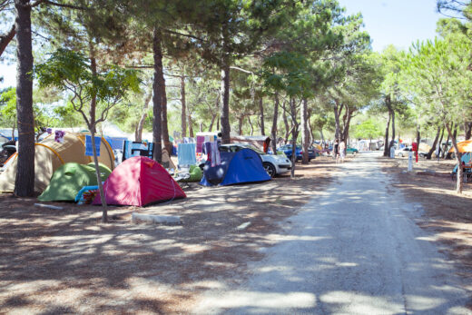 Tent sites